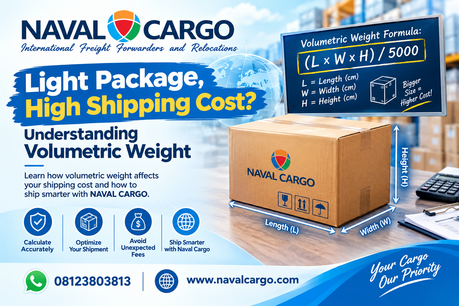Light Package High Shipping Cost : Understanding Volumetric Weight